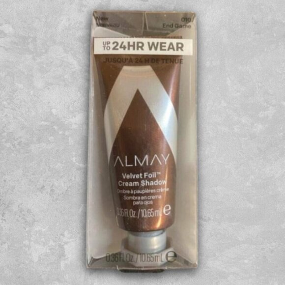 Almay Velvet Foil Crème Eyeshadow 010 End Game 24hrs Wear 0.36 FL. OZ OS NWT - Picture 2 of 4